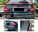 Mercedes C-class W204 2007–2015 Spoiler DPT V-1 (højglans sort) foto 1