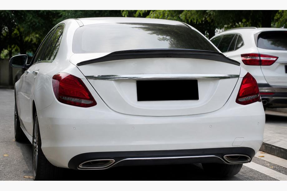 Mercedes C-klasse W205 2014–2021 Spoiler DPT V-2 (sort højglans) Image