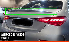 Mercedes C-klasse W206 2022– DPT spoiler (sort højglans) foto 1