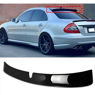 Spoiler DPT (2002-2006, sort højglans) Mercedes E-klasse W211 2002–2009 foto 1