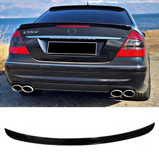 DPT spoiler (sort højglans) Mercedes E-klasse W211 2002–2009 foto 1