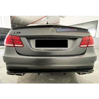 Spoiler DPT V-1 (højglans sort) Mercedes E-class W212 2009–2016 foto 2