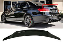Mercedes E-class W212 2009–2016 Spoiler DPT V-2 (sort højglans) foto 1