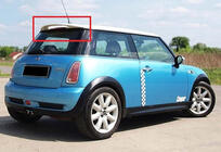 Mini Cooper R50/52/53 2000–2006 DPT spoiler (sort højglans) foto 1