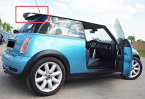 Mini Cooper R50/52/53 2000–2006 DPT spoiler (sort højglans) foto 2