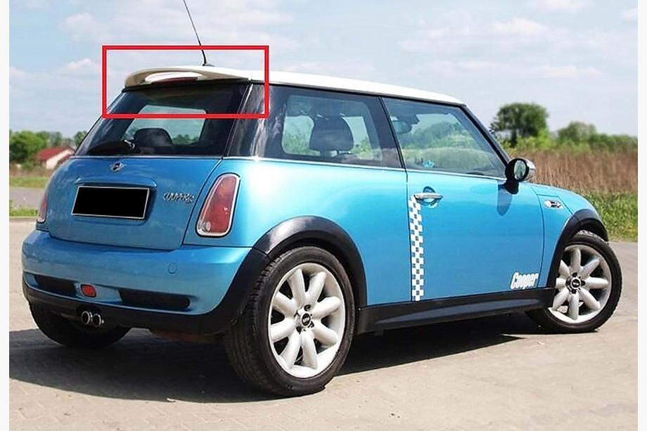 Mini Cooper R50/52/53 2000–2006 DPT spoiler (sort højglans) Image
