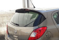 Opel Corsa D 2007–2014 DPT spoiler (sort højglans) foto 2