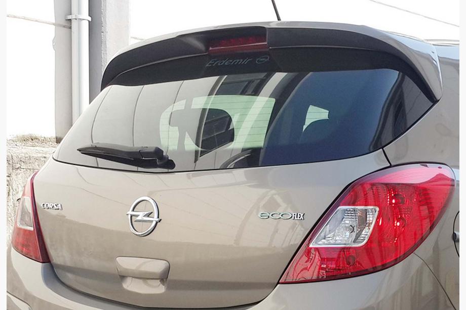 Opel Corsa D 2007–2014 DPT spoiler (sort højglans) Image