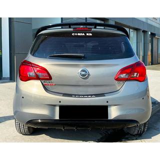 Spoiler DPT V-1 (højglans sort) Opel Corsa E 2015–2019 foto 2