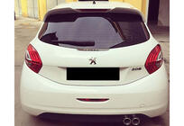 Peugeot 208 2012–2019 DPT spoiler (til lakering) foto 4