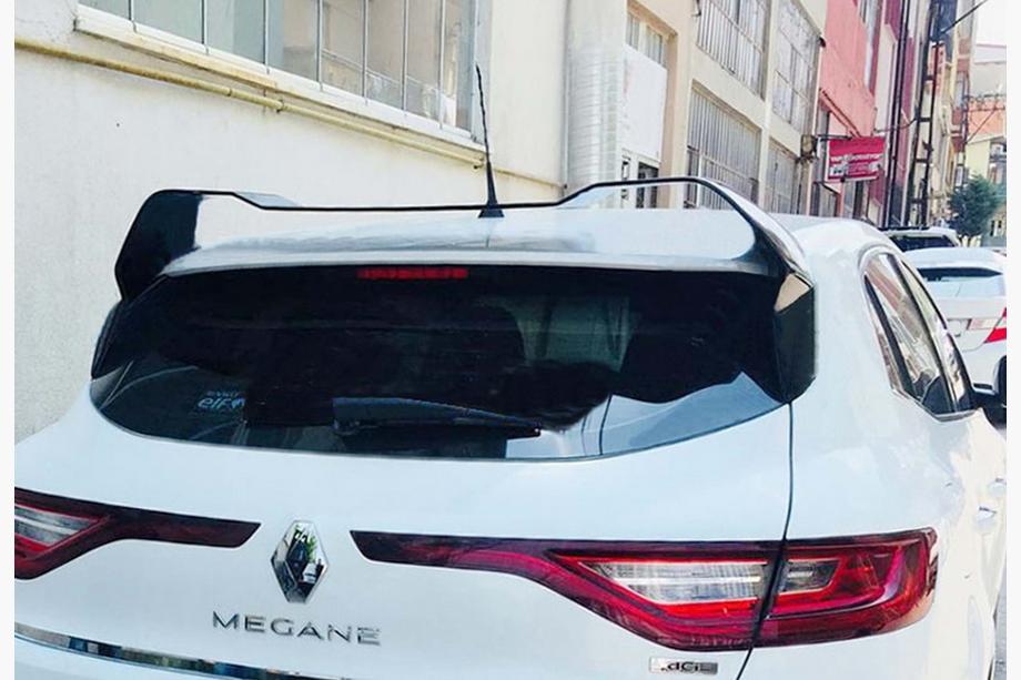 Renault Megane IV 2016–2025 Spoiler DPT (HB, sort højglans) Image