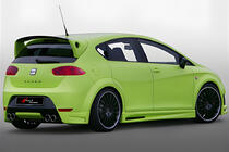 Seat Leon 2005–2012 DPT V-2 spoiler (2009-2012, til lakering) foto 1