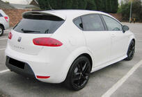 Seat Leon 2005–2012 Spoiler DPT V-4 (2009-2012, sort højglans) foto 4
