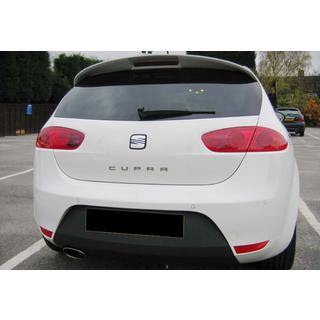 Spoiler DPT V-4 (2009-2012, sort højglans) Seat Leon 2005–2012 foto 1