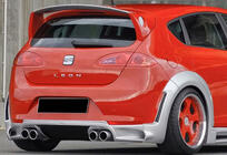 Seat Leon 2005–2012 DPT V-5 spoiler (2005-2009, til lakering) foto 4
