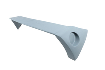 Seat Leon 2005–2012 DPT V-5 spoiler (2005-2009, til lakering) foto 6