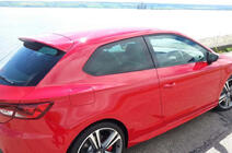 Seat Leon 2013–2020 Spoiler DPT V-1 (2-dørs, blank sort) foto 2