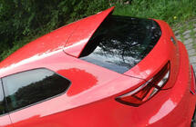 Seat Leon 2013–2020 Spoiler DPT V-1 (2-dørs, blank sort) foto 1