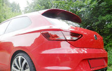 Seat Leon 2013–2020 Spoiler DPT V-1 (2-dørs, blank sort) foto 5