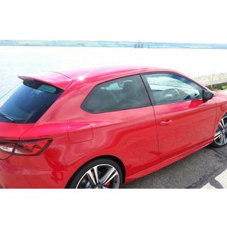 Spoiler DPT V-1 (2-dørs, blank sort) Seat Leon 2013–2020 foto 2