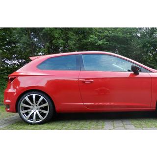 Spoiler DPT V-1 (2-dørs, blank sort) Seat Leon 2013–2020 foto 4