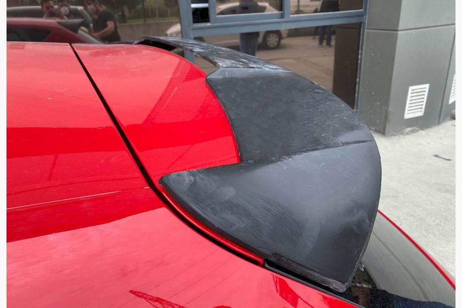 Seat Leon 2013–2020 Spoiler DPT V-5 (højglans sort) Image