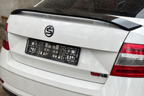 Skoda Octavia III A7 2013–2019 Spoiler DPT V-5 (højglans sort) foto 1