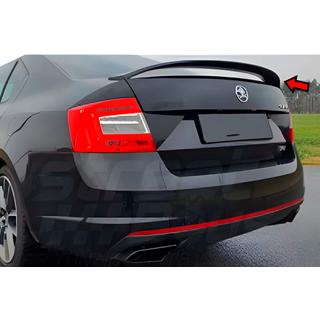 Spoiler DPT V-5 (højglans sort) Skoda Octavia III A7 2013–2019 foto 3