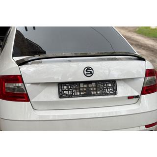 Spoiler DPT V-5 (højglans sort) Skoda Octavia III A7 2013–2019 foto 2