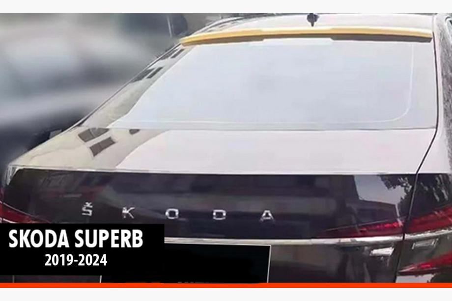 Skoda Superb 2015–2024 DPT V-2 bagspoiler (2019-2024, sort højglans) Image