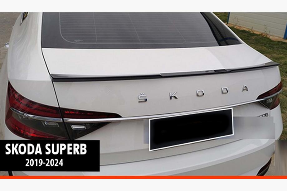 Skoda Superb 2015–2024 Spoiler DPT V-3 (2019-2024, højglans sort) Image