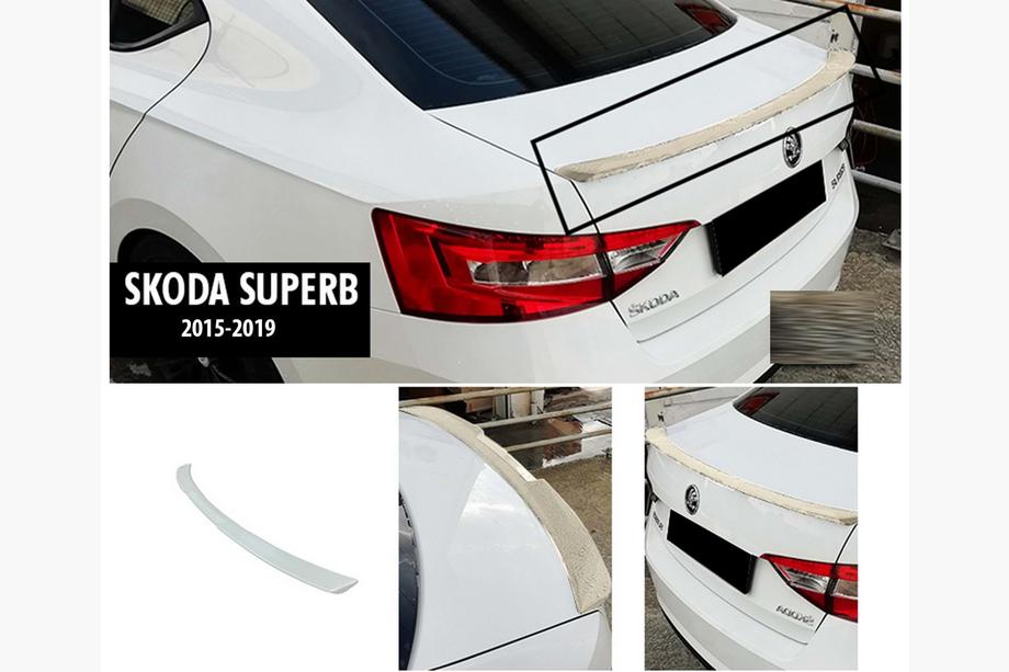 Skoda Superb 2015–2024 Spoiler DPT V-2 (2015-2019, til lakering) Image