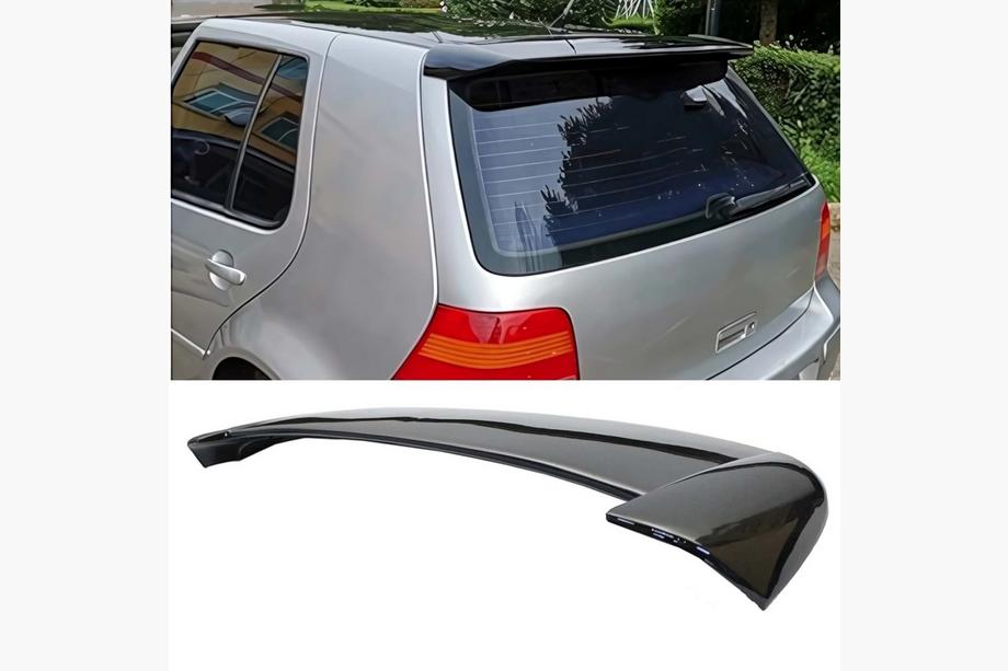 Volkswagen Golf 4 1997–2006 DPT V-1 spoiler (HB, blank højglans) Image