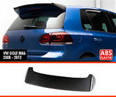 Volkswagen Golf 6 2008–2014 DPT V-2 spoiler (HB, blank højglans sort) foto 1