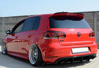 Volkswagen Golf 6 2008–2014 DPT V-4 spoiler (HB, sort blank) foto 4