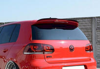 Volkswagen Golf 6 2008–2014 DPT V-4 spoiler (HB, sort blank) foto 1