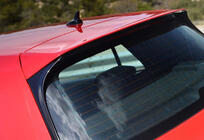 Volkswagen Golf 7/E-Golf 2012–2020 Spoiler DPT V-1 (til GTI / R HB, blank sort) foto 3