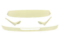 Volkswagen Golf 7/E-Golf 2012–2020 Spoiler DPT V-1 (til GTI / R HB, blank sort) foto 2