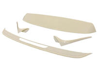 Volkswagen Golf 7/E-Golf 2012–2020 Spoiler DPT V-1 (til GTI / R HB, blank sort) foto 7