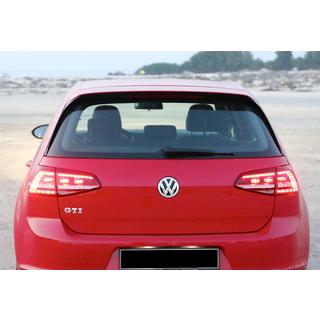 Spoiler DPT V-1 (til GTI / R HB, blank sort) Volkswagen Golf 7/E-Golf 2012–2020 foto 4