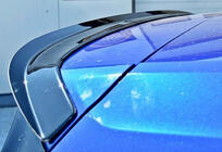 Volkswagen Golf 7/E-Golf 2012–2020 DPT V-9 spoiler (til GTI / R HB, blank sort) foto 2