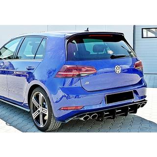 DPT V-9 spoiler (til GTI / R HB, blank sort) Volkswagen Golf 7/E-Golf 2012–2020 foto 3
