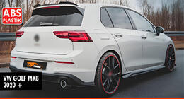 Volkswagen Golf 8 2019– Spoiler DPT V-3 (HB, sort højglans) foto 1