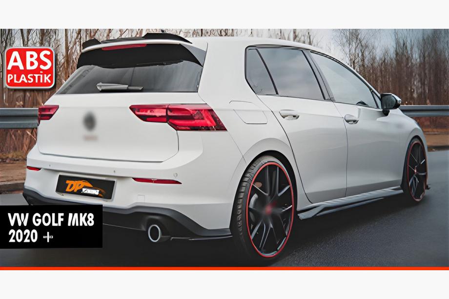 Volkswagen Golf 8 2019– Spoiler DPT V-3 (HB, sort højglans) Image
