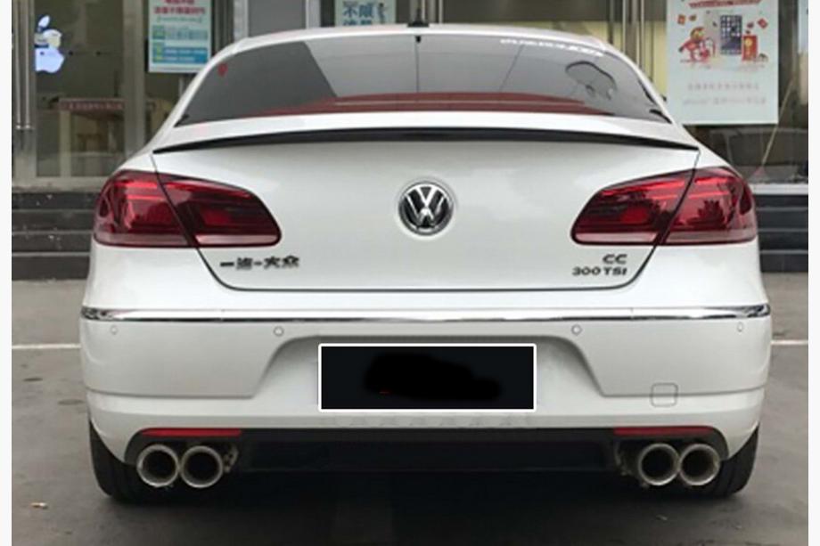 Volkswagen Passat CC 2008–2017 Spoiler DPT (2012-2017, sort højglans) Foto 3