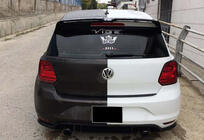 Volkswagen Polo 2010–2017 Spoiler DPT V-3 (HB, sort højglans) foto 4