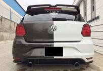 Volkswagen Polo 2010–2017 Spoiler DPT V-3 (HB, sort højglans) foto 5