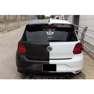 Spoiler DPT V-3 (HB, sort højglans) Volkswagen Polo 2010–2017 foto 4