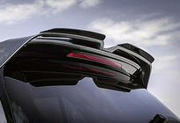 Volkswagen Polo 2010–2017 DPT V-4 spoiler (HB, sort blank) foto 1