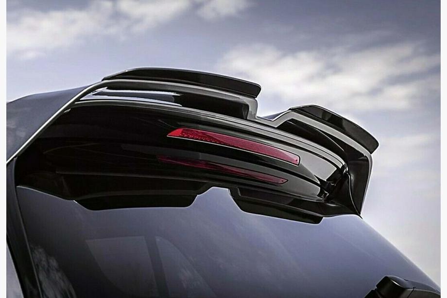 Volkswagen Polo 2010–2017 DPT V-4 spoiler (HB, sort blank) Image